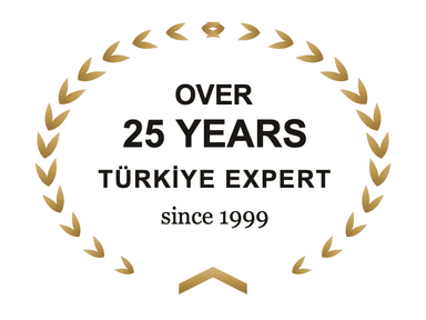 Over 25 years Türkiye expert · since 1999